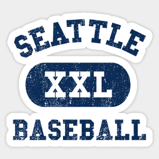 Seattle Baseball II Sticker